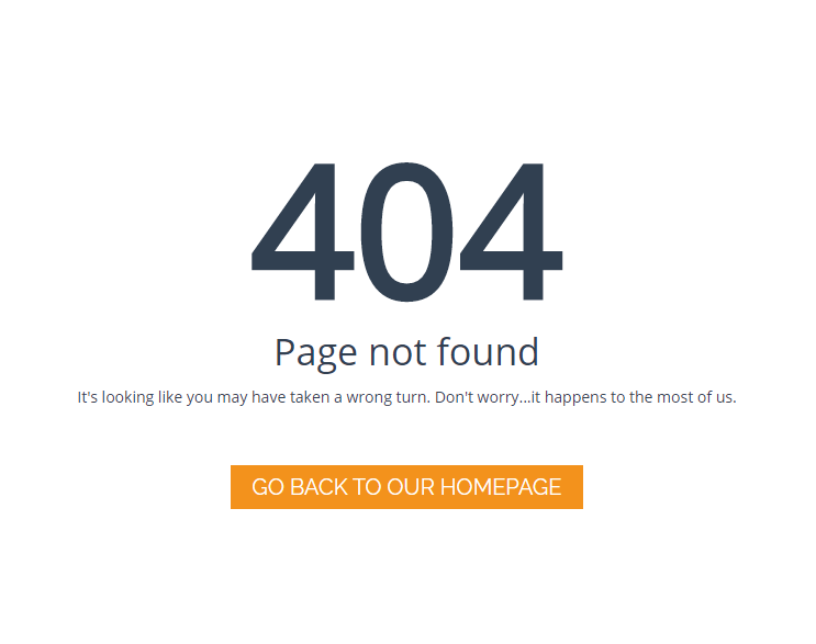404 not found website